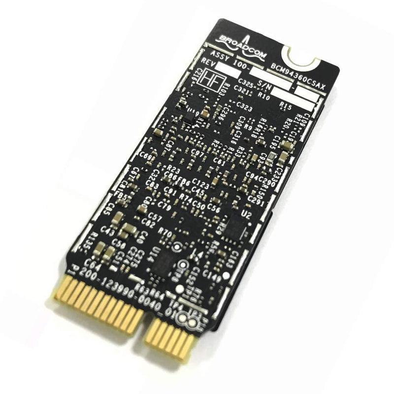 Willhom Airport Wireless Network Card WiFi and Bluetooth 4.0 BCM94360CS BCM94360CSAX Replacement for MacBook Pro 13" and 15" Retina (Late 2013-Mid 2014) A1502 A1398, Mac Mini A1347 (Late 2014)