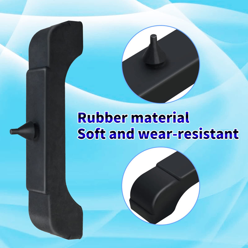 (4 PCS Kit) Rubber Radiator Insulator Pads 4012-326-681S,3 Core Radiator Mounts Cushions, Support Pads compatible with GM,Radiator Mounts Parts