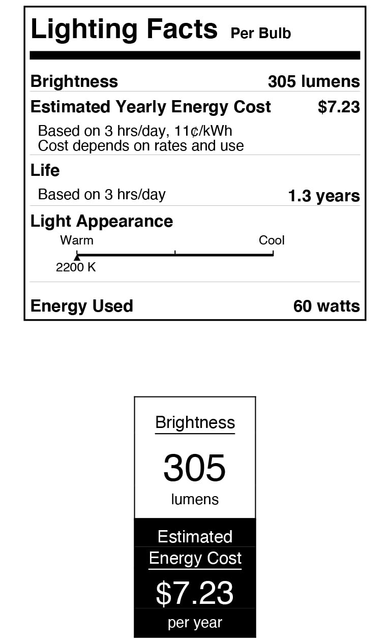 Westinghouse 0413200 60 Watt ST20 Amber Timeless Vintage Inspired Bulb with Medium Base (Pack of 2) 1 Count (Pack of 2)