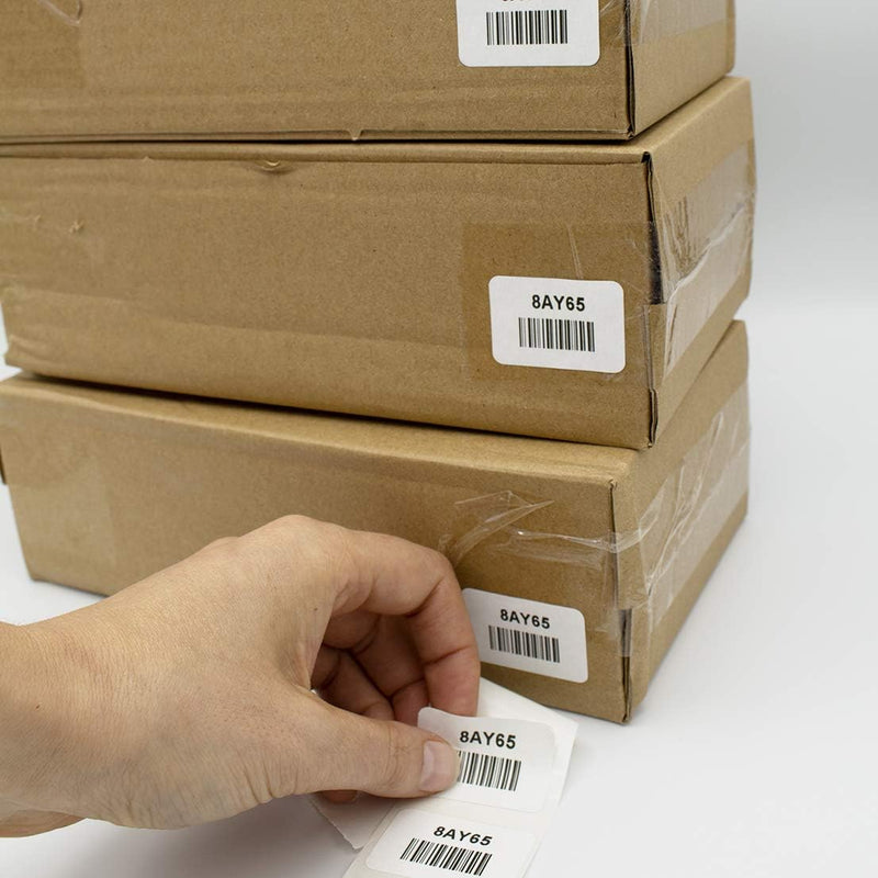 ChromaLabel 1.188 x 0.84 Inch Direct Thermal Labels, Ideal Mailing Label for Packages, Perforated Thermal Stickers Printer Label - 2710 Labels per Roll (Pack of 4) 1-3/16" x 27/32" (Pack of 4)