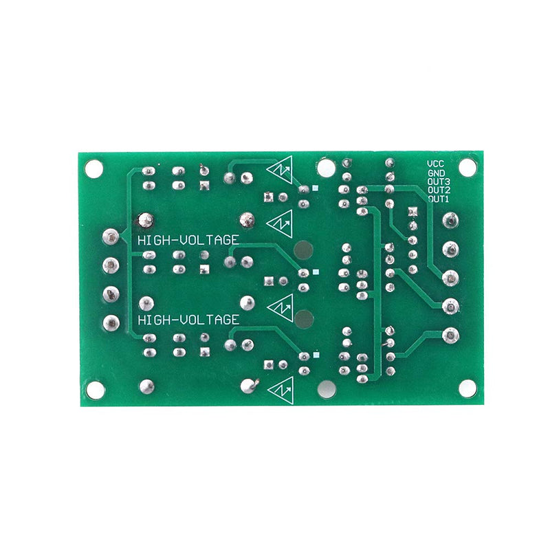 DollaTek 3 Channel Optocoupler Insulation Module AC 220V Insulation Board Test Module without PCB AC Detection Module