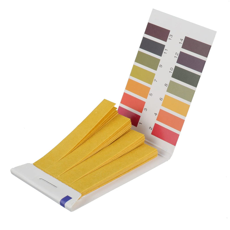 BOJACK 20 Pack 80 Strips (1600 Strips) pH 1-14 Test Paper Extensive Test Paper Litmus Test Paper 400 Strips pH Test for Water Soil Testing Pet Food pH Monitoring 20 Packs