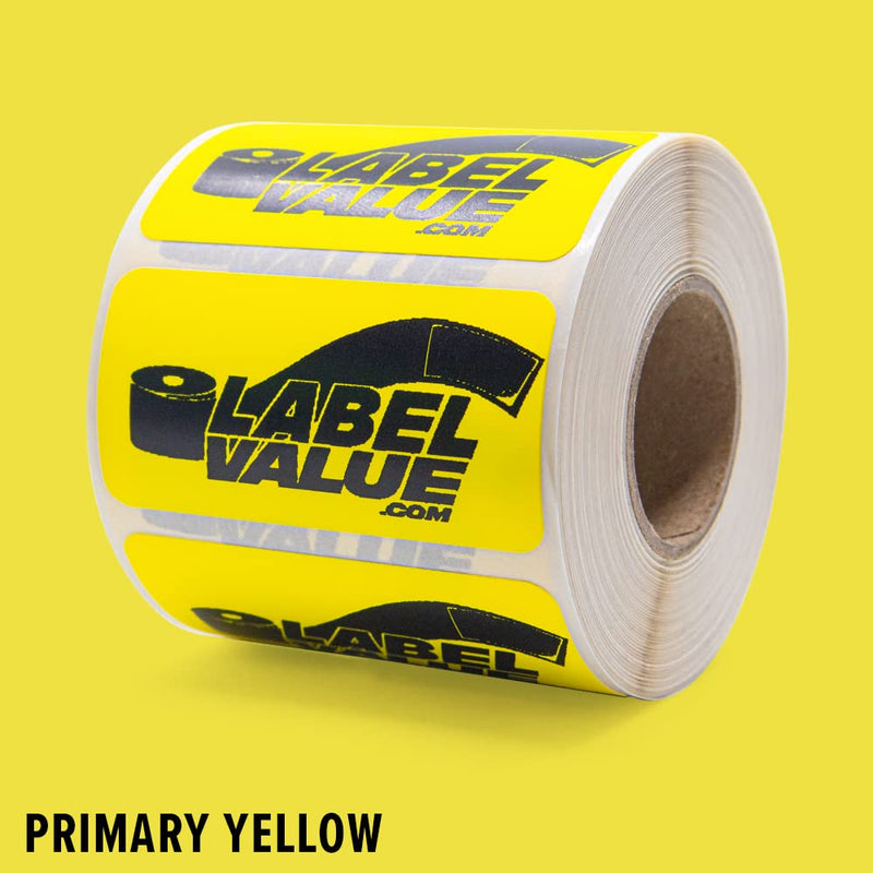 LabelValue.com | Custom Printed 2" x 1" Labels & Stickers, 1 Roll Per Pack