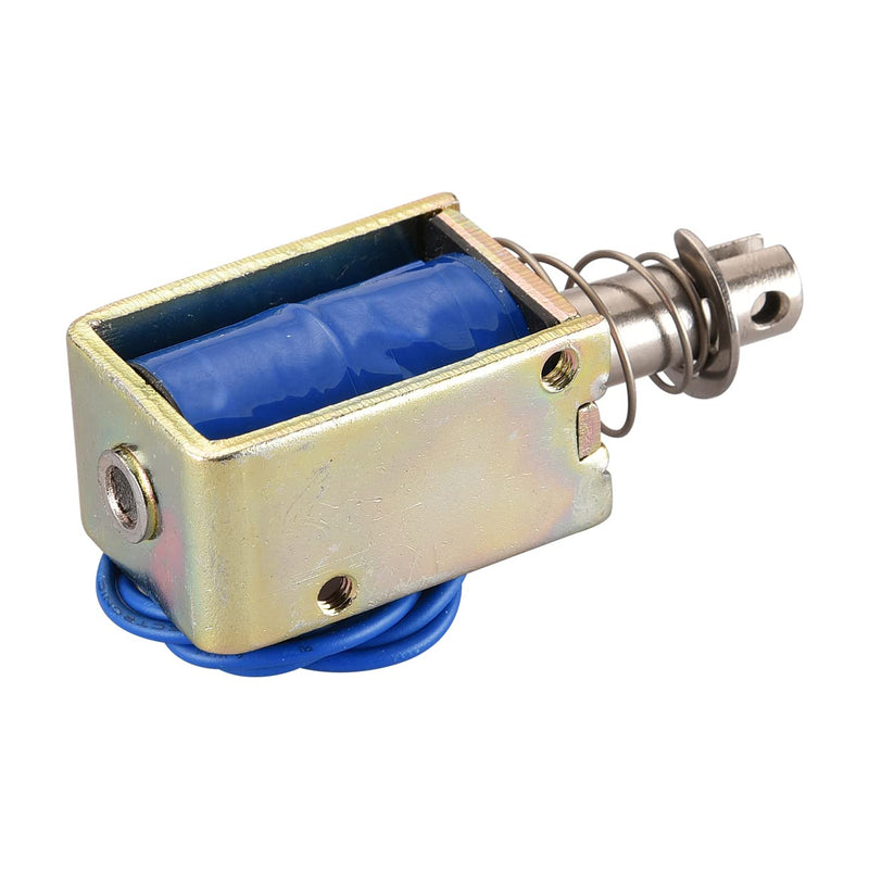 Hechen electromagnet, HS-1039, DC24V, 25N, 10mm stroke, push pull type, open frame door lock