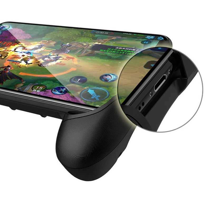 Universal Mobile Game Joystick Spiral Mini Joystick Game Handle Grip Controller Rocker Joypad Foldable Stand Holder for Cellphones (Handle Holder) Handle Holder