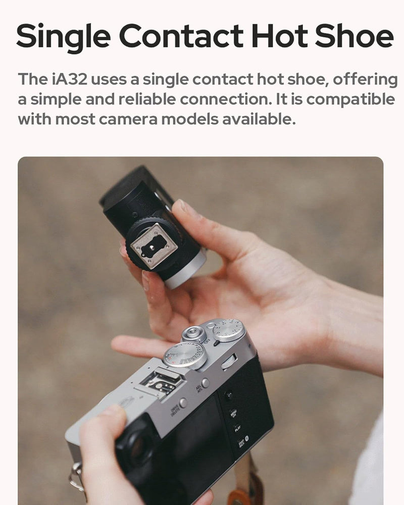 GODOX iA32 Mini Flash Speedlite Hot Shoe Flashes for Fuji, for Canon, for Nikon, for Sony, for Olympus Camera