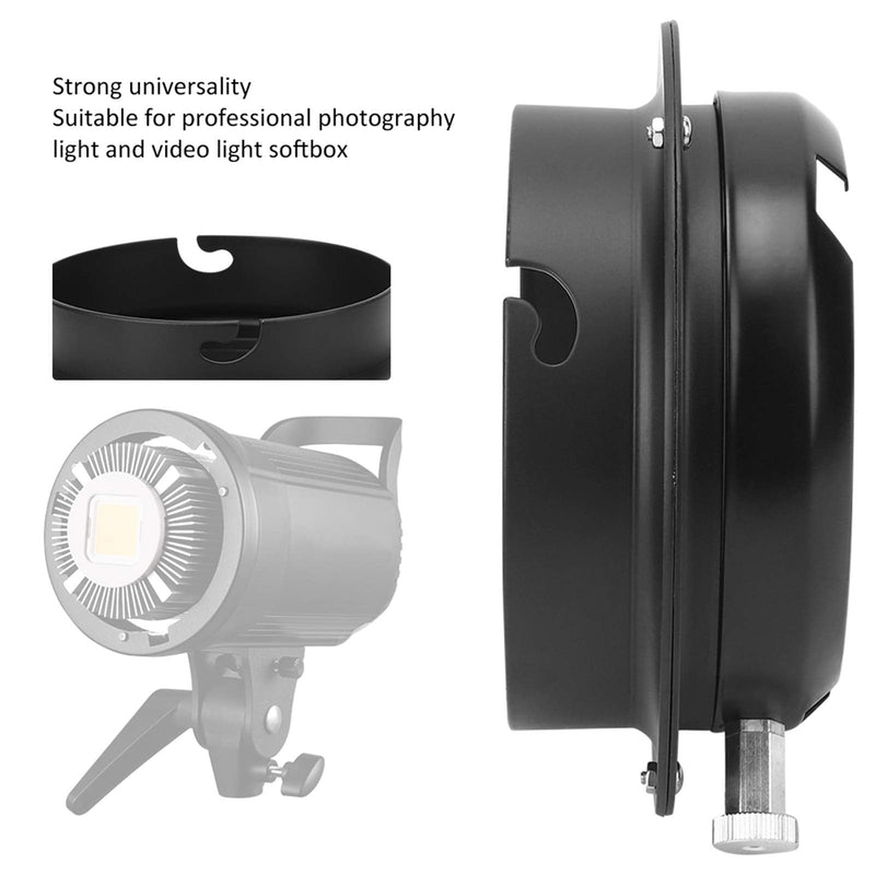 Walfront Photo Studio Elinchrom Speedring to Bowens Mount Converter Adapter Ring for Bowens Mount Flash Light Softbox