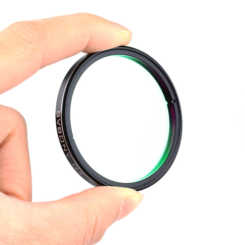 SVBONY Telescope Filter 2 inches CLS Filter City Light Pollution Reduction Filter Broadband Filter Suitable for Deep Sky Visual Astronomical Photography 2inch