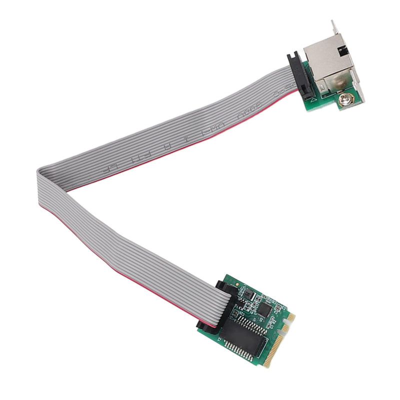 M.2 2.5G Ethernet Network Card, 2.5G/1G/100Mbps Single Port RJ45 M.2 A E to RTL8111H Gigabit Ethernet Card for Desktop PC, for 7, for Linux
