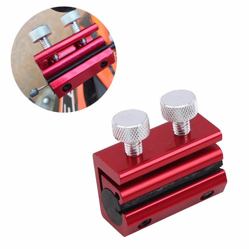 Red Cable Lube Tool, Cable Luber Tool Throttle Puller, Bicycle Cable Refueling Adjustment Tool, Suitable for Motorcycle Cable Lube Tool, Motorcycle, Car, Dirt Bike, Bicycle Clutch Cable Lube Tool Red