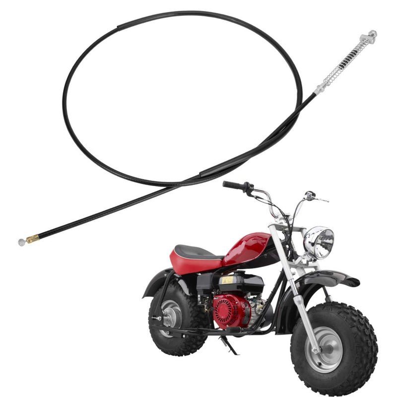 FVRITO 172cm 67 inch Rear Drum Brake Cable Line for 196cc 6.5 Hp Baja Heat Warrior Hensim Massimo MB165 MB200 Coleman Trail CT200U CT200U-EX BT200X Yerf-Dog Mini Bike Motorsports ATV Scooter Dirt Bike