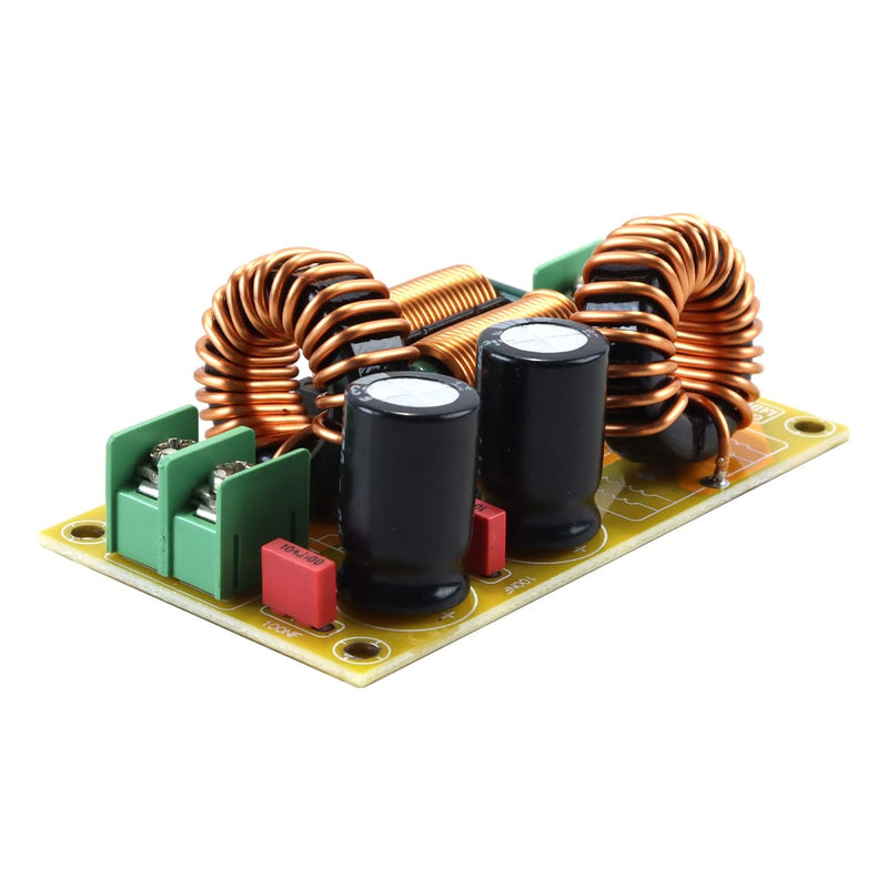 Qury 20A DC 50V Mains Filter Electromagnetic Interference Filter Vehicle Noise for Car (20A)