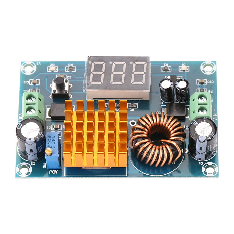 DC voltage regulator step up boost module converter power supply 3-35V to 5V-45V 5A with LED display