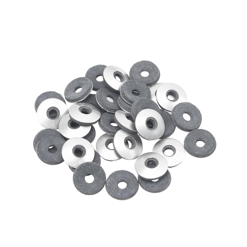 100Pcs #10x1'' Self Drilling Screws with Rubber Washer, 410 Stainless Steel Roofing Screws Hex Head Self Tapping Screws with EPDM Washer (Pack of 2) #10x1" (Pack of 2)