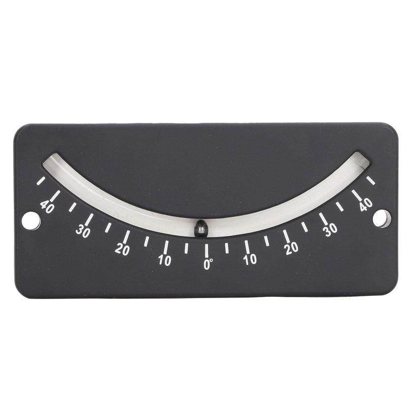 Inclinometer Analogue Bicycle Inclinometer Clinometer, 40° to 40° Handlebar Recline Meter Pipe Inclinometer for Horizontal Micro Angle Measurement