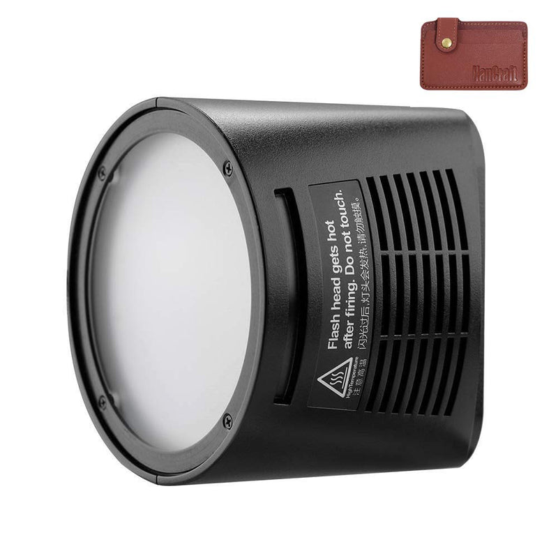 GODOX H200R, AD200 Round Head Flash Extension, 200W Strong Power, Natural Light Effects, Lightweight and Portable Spiral Flash AD200,AD200Pro Pocket Flash Strobe