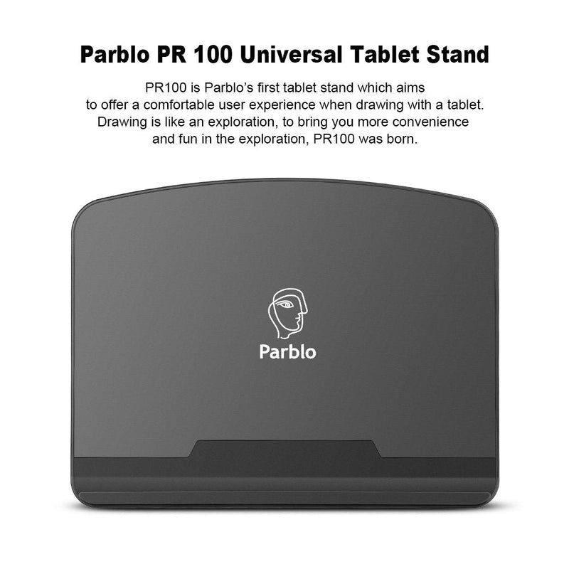 Parblo PR 100 Universal Drawing Tablet Stand Adjustable for 10 to 16 Inches Digital Graphics Drawing Monitors Art Tablets Laptops