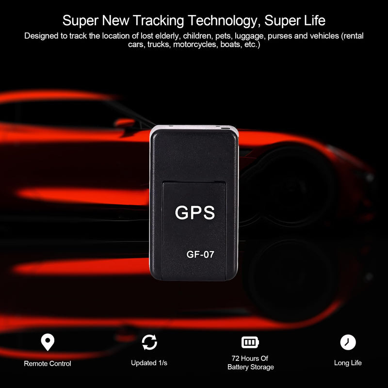 GPS Tracker for Vehicles NoSubscription,Mini GPS Tracker Locator Real Time,Magnetic Anti-Theft Micro Vehicle Tracking Device with Free App ForCars,Kids,Elderly,Pets,Wallet,Luggage