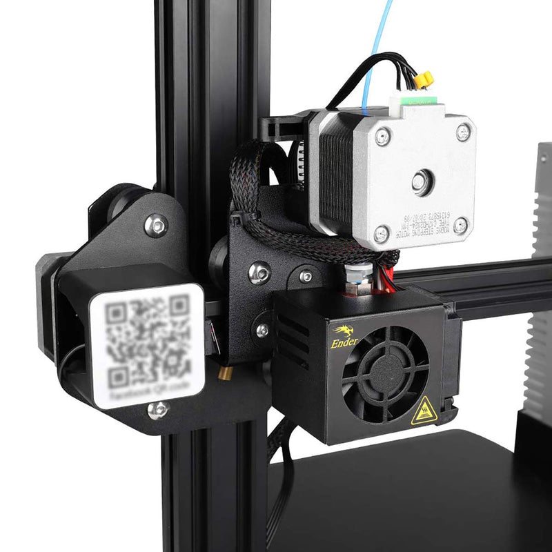 Creality Direct Drive Extruder Upgrade Kit for Ender-3 / Ender-3 Pro, Full Assembled of MK8 Extruder, Hotend, 42-40 Stepper Motor, Fan, V-Slot Wheels Carriage, Cables