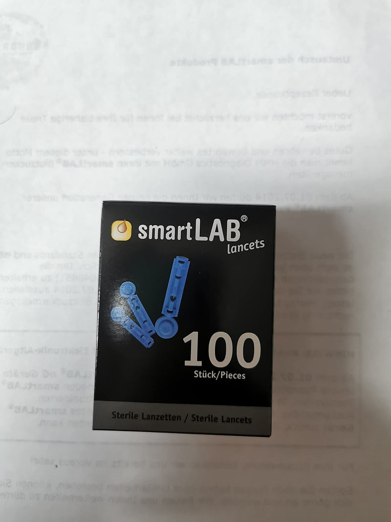 smartLAB Lancet Box with 100 lancets