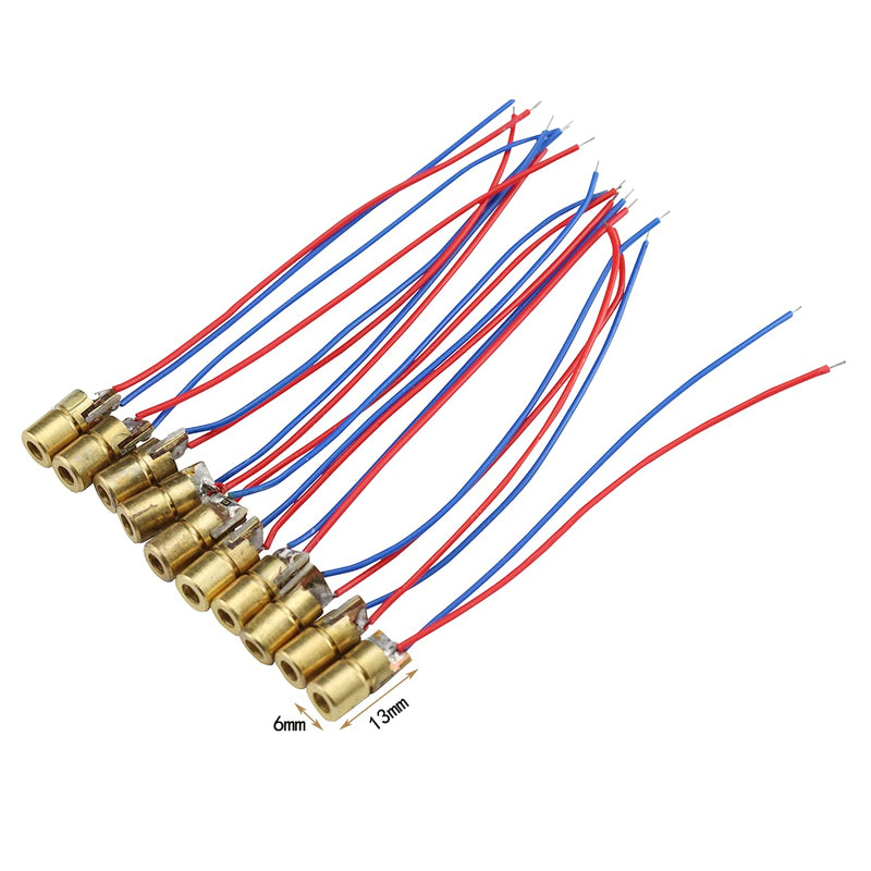 20pcs Laser Diode Red Laser Module 20pcs GL5539 Photoresistor | 5539 Photo Resistor, Laser Dot Diode Module 650nm 5V, Light Resistor 5mm for Arduino