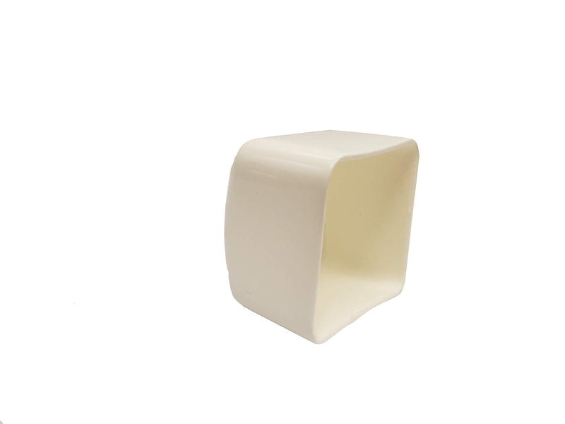 Unistrut 1-5/8" Plastic White End Cap - Lot of 50 1-5/8" X 1-5/8"
