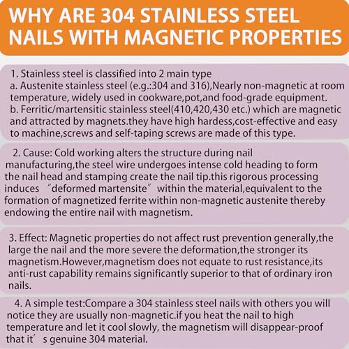 15 Gauge Angled Finish Nails,304 Stainless Steel,1-1/4":1500pcs 1-1/4"---1500pcs