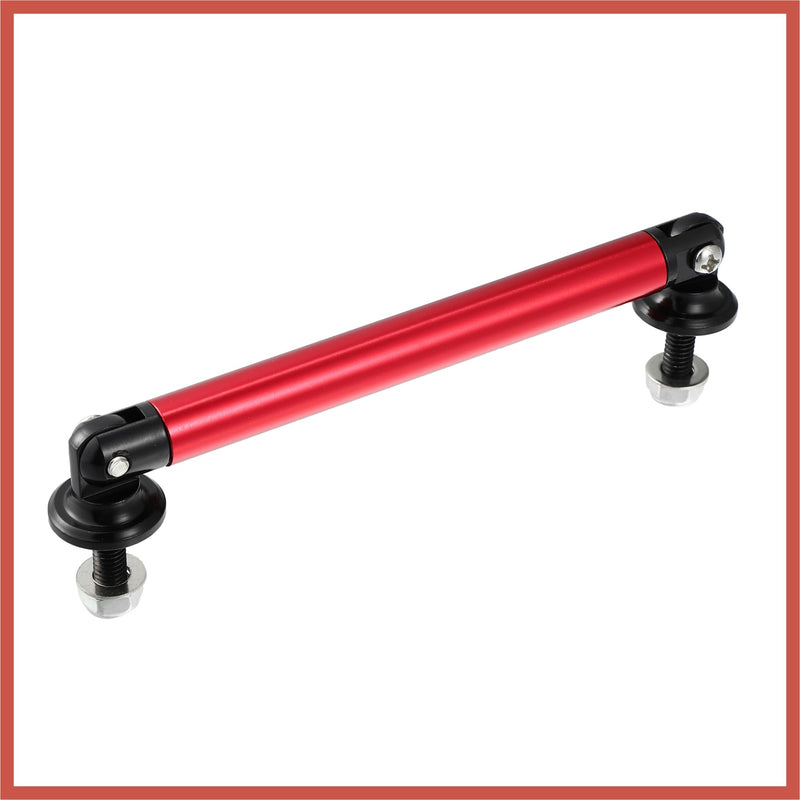 ACROPIX 1pair 100mm 3.94" Splitter Support Rods Adjustable Front Rear Bumper Lip Splitter Strut Rod Tie Support Bars Fit Most Vehicle Red Car Parts