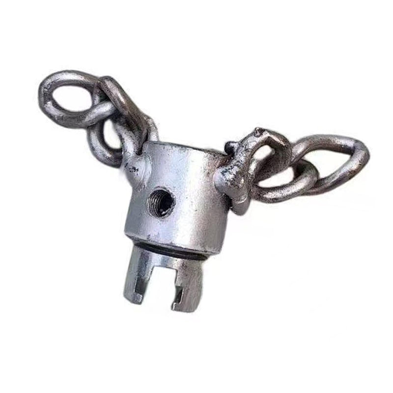 Flexible steel drain cleaner, descaling chain for efficient unblocking of shower drains, sinks, excavator tool, commercial single chain, 16 mm
