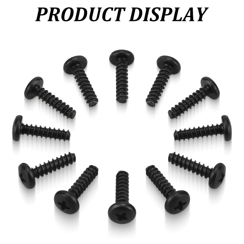 20 Pcs M4xL12 TV Base/Legs/Stand Screws for Samsung 6003-001782 Screw-TAPTYPE, BH,+,B,M4,L12,ZPC(BLK),SWR, M4XL12