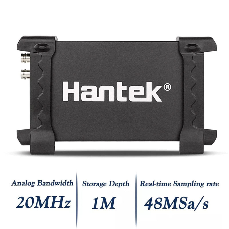 Hantek 6022BE Digital Oscilloscope Portable PC Based 2 Channels 20MHz USB Oscilloscopes