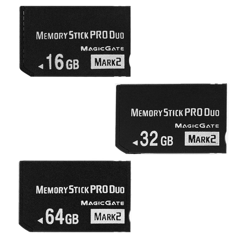 16GB High-Speed Memory Stick Pro Duo Mark2 - for PSP and Camera Memory Cards