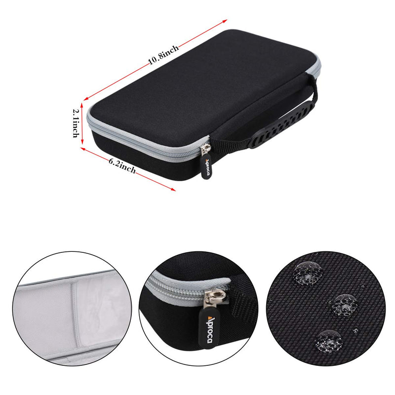 Aproca Hard Carry Travel Case fit 3M Littmann Classic III Monitoring Stethoscope Black
