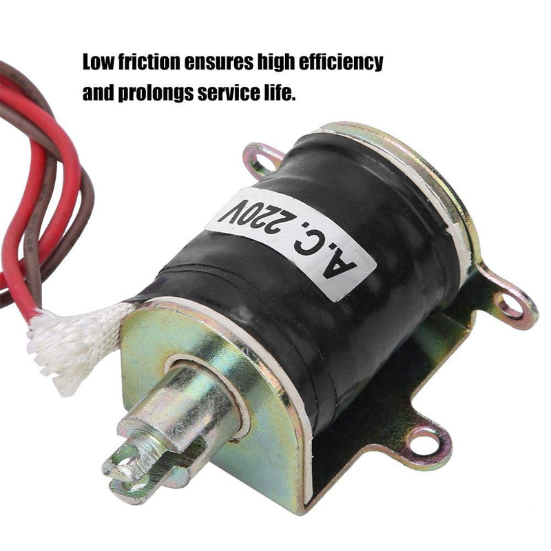 Mechanical Solenoid Electromagnet SAL-02 3N 10mm Stroke Electric Frame Open Frame Electromagnet 220VAC