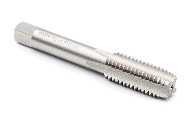 BAER tap set HSSG: single-cut tap, core hole drill, tap wrench: M 3-12 - tap set - drill set - thread cutting - thread cutting set