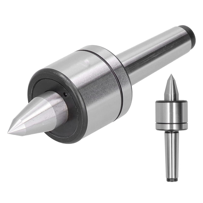 Revolving Center, MT3 T10 Alloy Tool Steel, Rotating Morse Taper Tailstock and Lathe Woodworking Tool