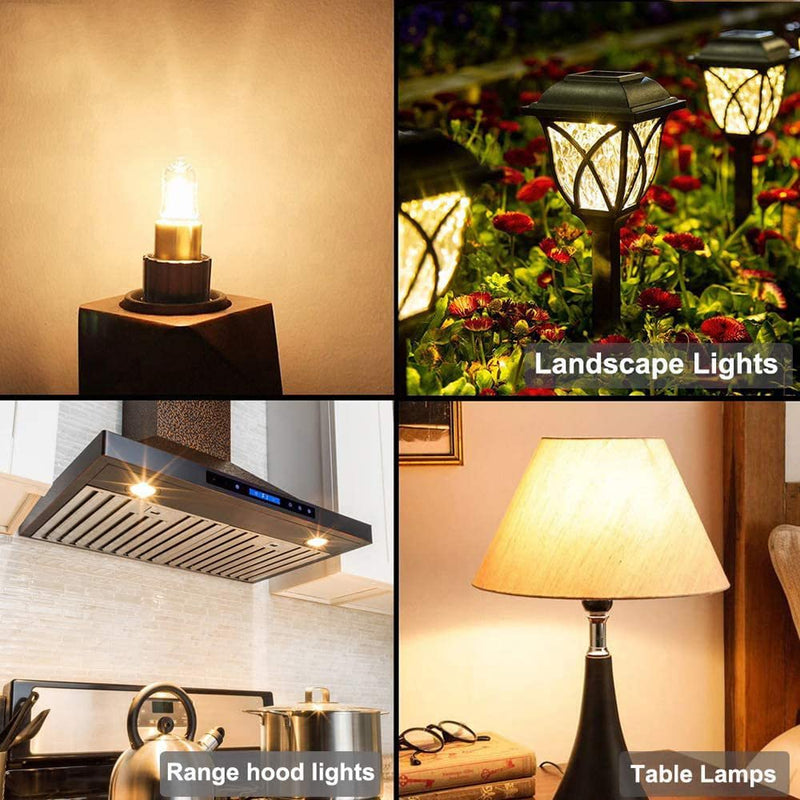 G9 light bulb 10pcs 40W 230V 2900K 480LM Dimmable warm white G9 halogen bulbs G9 capsule light bulb for oven lamp, ceiling light, landscape lighting, wall light, cabinet lighting and more!