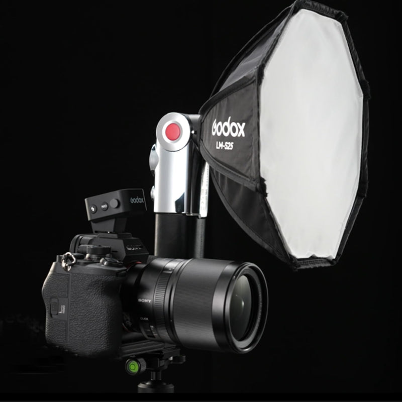 Godox LM-S25 Mini Octagon Softbox Reflector for Godox Lux Master Camera Flash