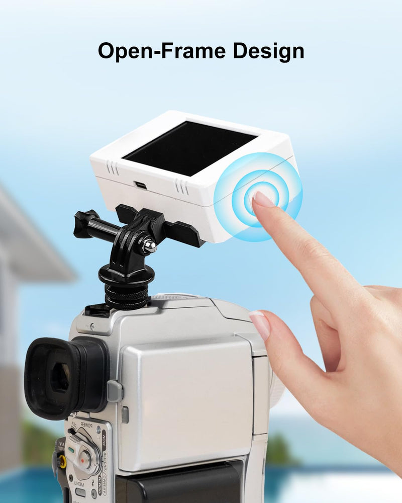 Camera Hot Shoe Bracket Compatible with ImmersionRC Powerplay, Hot Shoe Mount with Professional Digital Equipment Fits for GoPro and Any Hot Shoe Camera