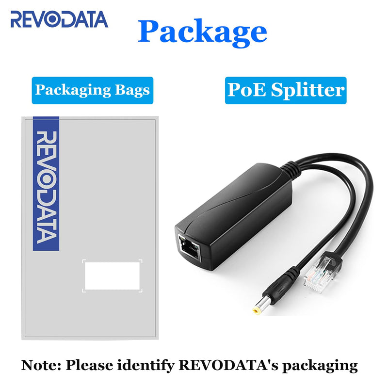 PoE Splitter Gigabit 36W 12V/3A, DC 5.5 * 2.1mm Plug PoE to DC 12V/3A Output, Gigabit Ethernet Comply IEEE802.3bt, Plug and Play (PS5712BG) 5.5 x 2.1mm (PS5712BG)