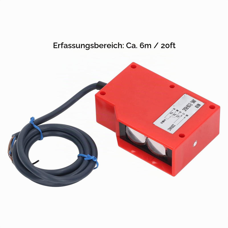 AC220 V Light Barrier, IP54 Protection, 6 m Range, Diffuse Reflection, Light Barrier, Obstacle Avoidance Sensor