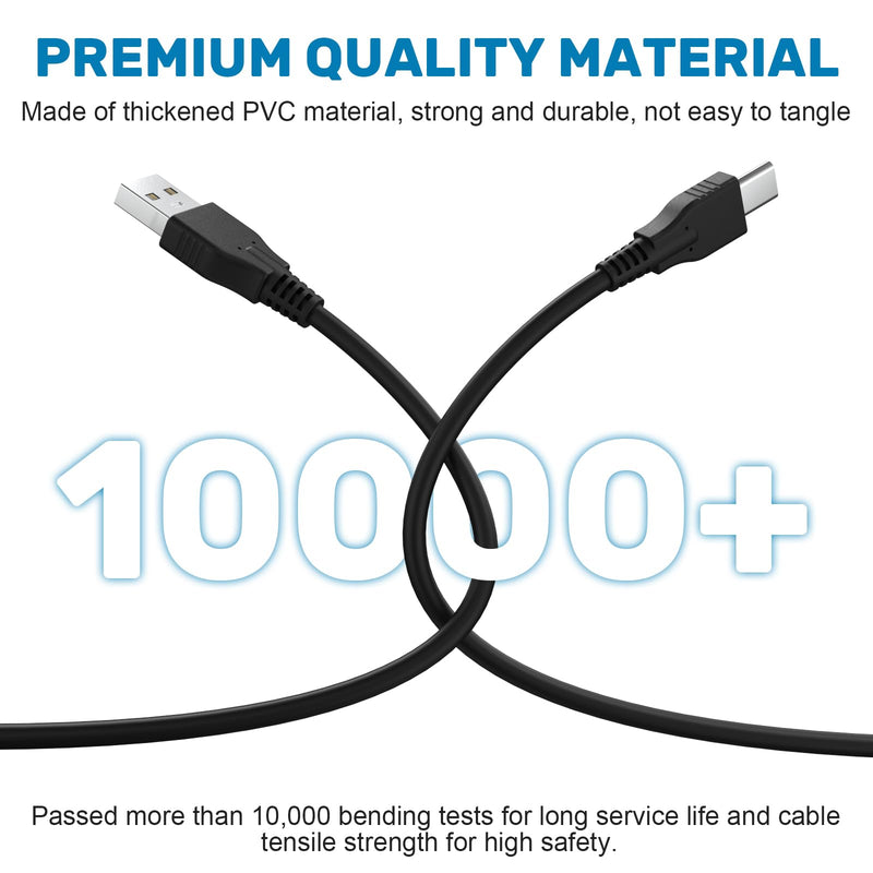UC-E24 USB Cable Compatible with Nikon ZFC, Z6, Z7, D6, D780, OM-D E-M1 Mark III, for Canon EOS R, RP, R3, GX7, 3, R5, R6 Cameras