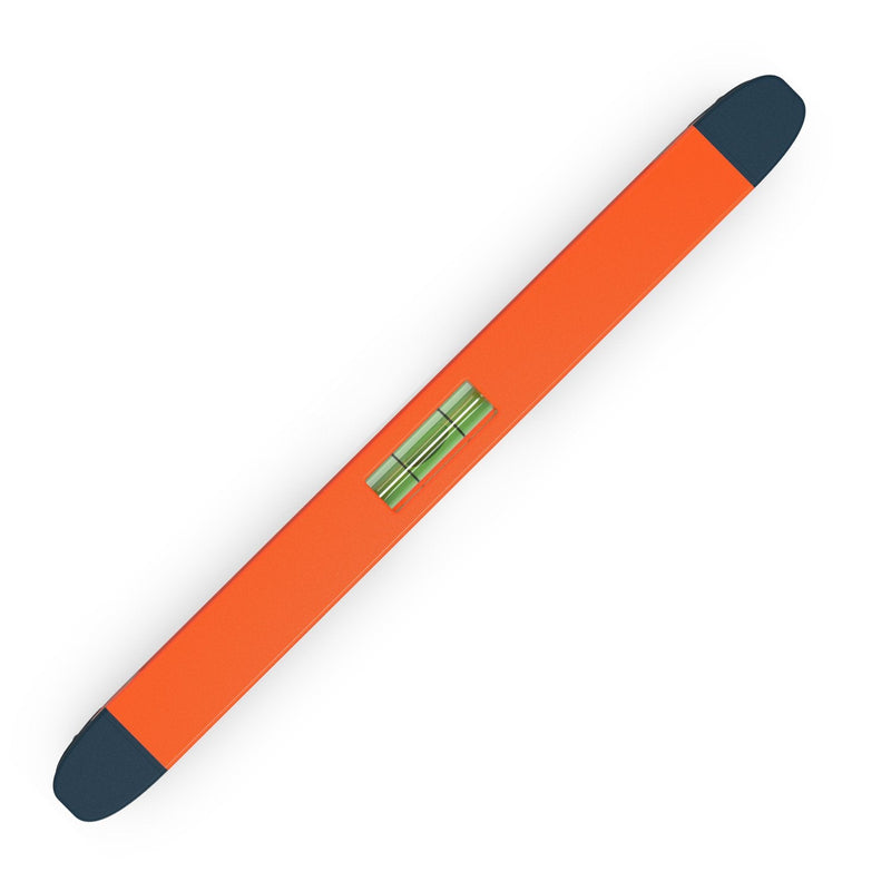 Presch Spirit Level Small Magnetic 230mm - Unbreakable magnetic spirit level with 3 levels for professionals in construction