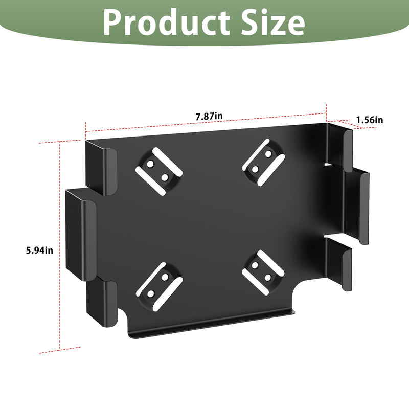 Mac mini Mount for Mac mini M1 M2 VESA Mount Wall Mount Under Desk Mount Compatible with Unibody Mac mini
