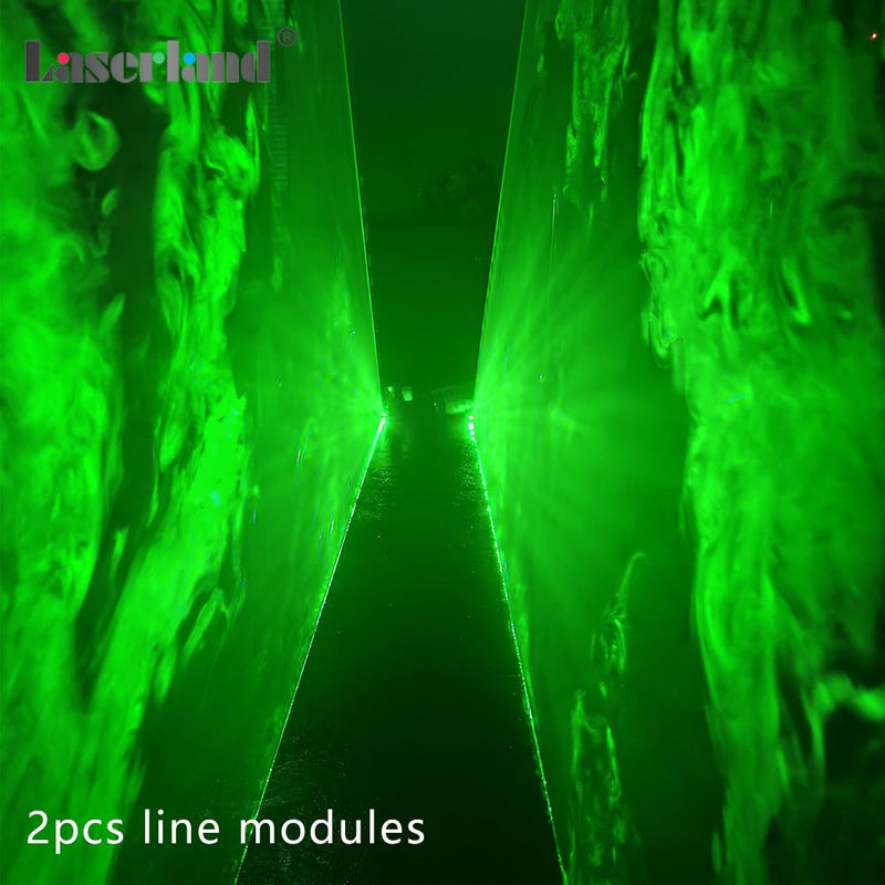 532nm Focusable Green Generator Line Module for Halloween Scary House Laser Swamp Laser Pond Haunted House Garden Yard Decoration NOT for Alignment (Class IIIr 12V with Adapter and Mount) Class IIIr 12V with Adapter and Mount