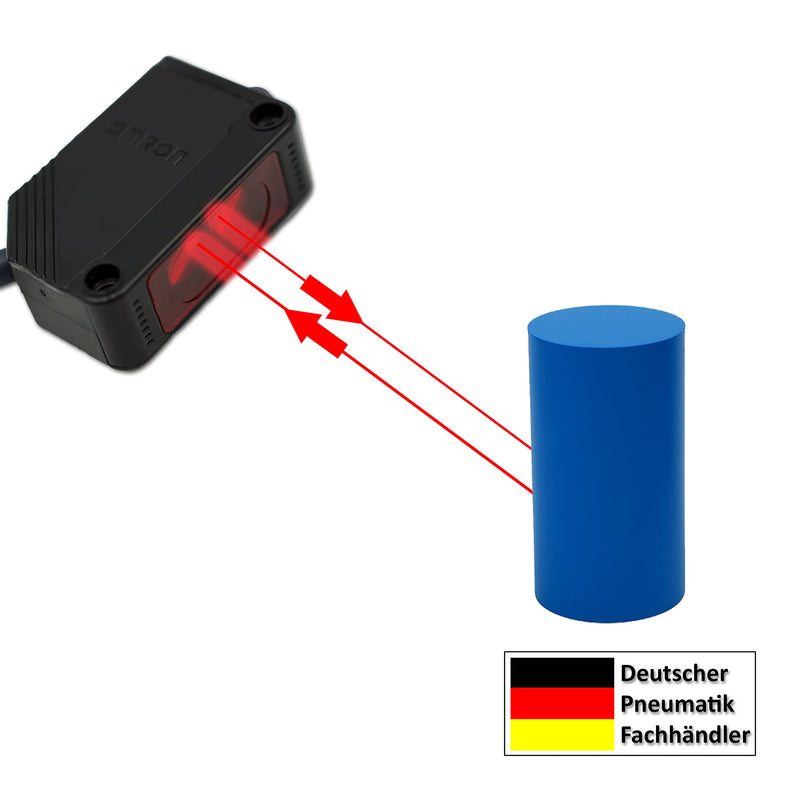 Reflection light button light sensor optical sensor 12-24V 20cm PNP 100mA NC and NO light barrier