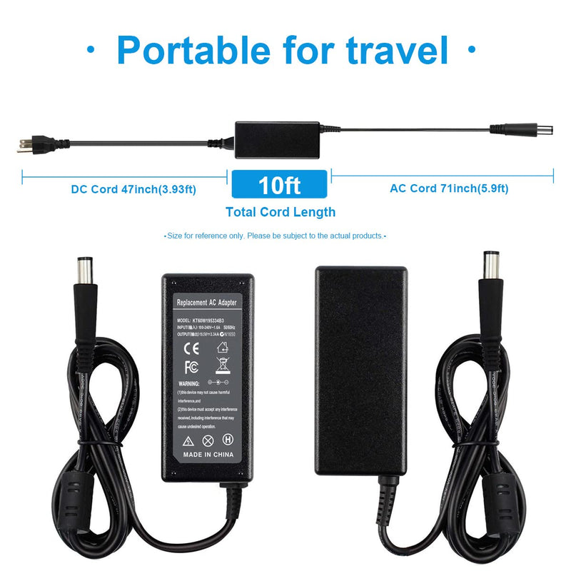 Laptop LA65NS2-01 PA-12 Docking Station Chromebook 11 3120 3180 3181 3189 P22T P26T P22S P22S001 AC Charger for Dell Latitude E7240 E7250 E6420 E6430 E6440 E6500 E6520 E6530 E6540 Inspiron 3521 3520