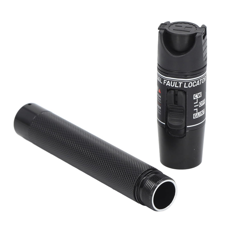 Visual Fault Locator 60 MW 60 KM, Fibre Optic Tester, High Performance 650 nm Red VFL Fibreglass Pen Error Tester with Universal 2.5 mm FC SC ST Connection, for Fibre Optic Cable Maintenance