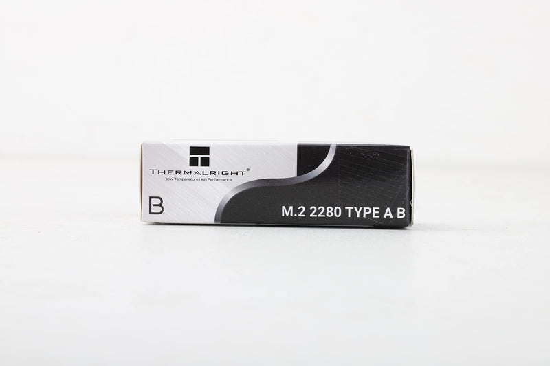 Thermalright TR-M. 2 2280 TYPE AB 2280 heatsink for SSD cooling M.2 2280 heatsink, aluminum, with 2 thermal conductivity, desktop high performance SSD cooler, black TR-M.2 2280 TYPE AB