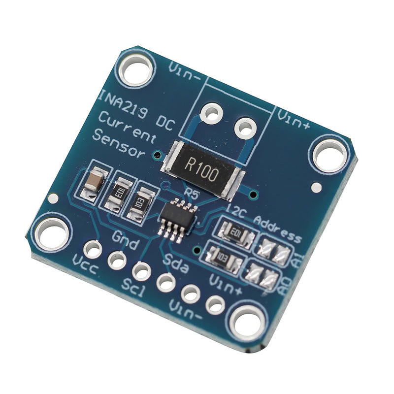 3PCS MCU-219 INA219 DC 3-5.5V I2C Interface Zero Drift Bidirectional Sensor Module Current Power Supply Sensor Performance Monitor Sensor Module